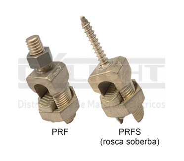CONECTOR ATERRAMENTO PARAFUSO FENDIDO COM RABICHO PFR