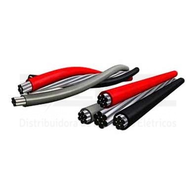 CABO ALUMÍNIO MULTIPLEXADO QUADRUPLEX COLOR NEUTRO NU