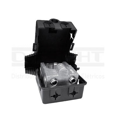 Conector Multipla Derivação Alumínio 2 Derivações CAD