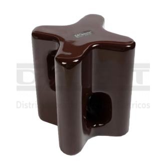 Isolador Castanha de Porcelana 80x65mm